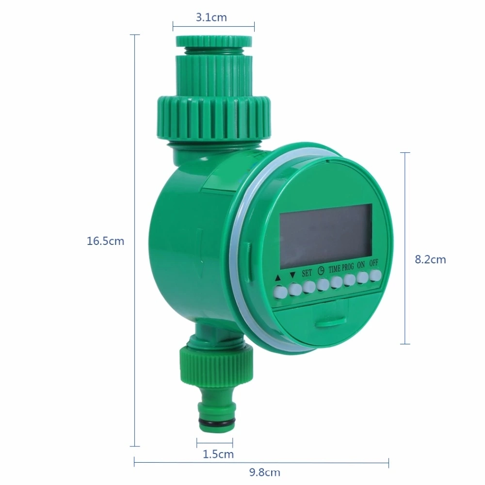 Garden Irrigation Timer Water Auto Drain Solenoid Valve Electronic Digital Water Timer