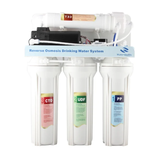 Raccord rapide à flux direct PP Udf UF T33 Membrane RO filtre purificateur d'eau